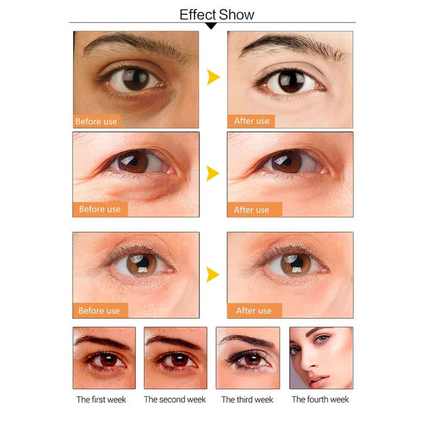 Dr.Rashel 24k Gold Collagen Hydro gel Eye Mask - 60pcs - ShopNookk