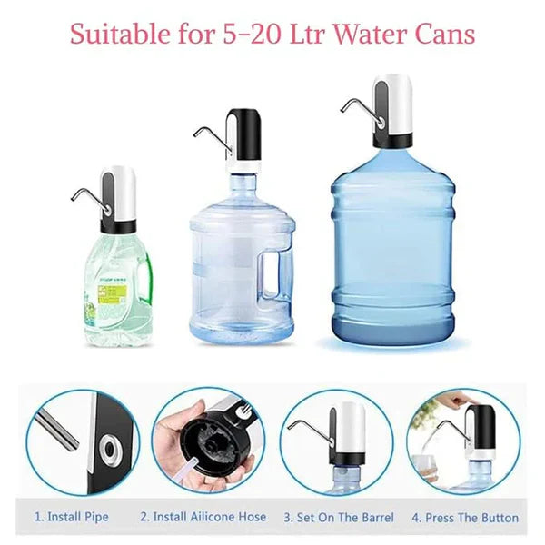 Rechargable Automatic Water Dispenser - ShopNookk