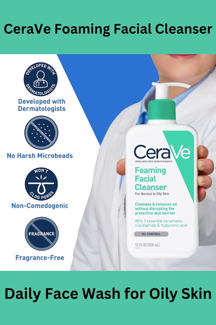 CeraVe Foaming Facial Cleanser - ShopNookk