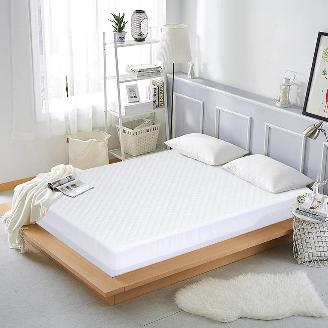 Quilted Waterproof Mattress Protector - ShopNookk