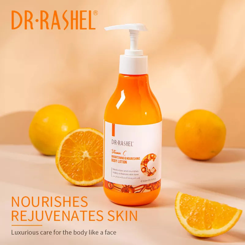 Dr. Rashel Vitamin C Brightening & Nourishing Body Lotion - ShopNookk