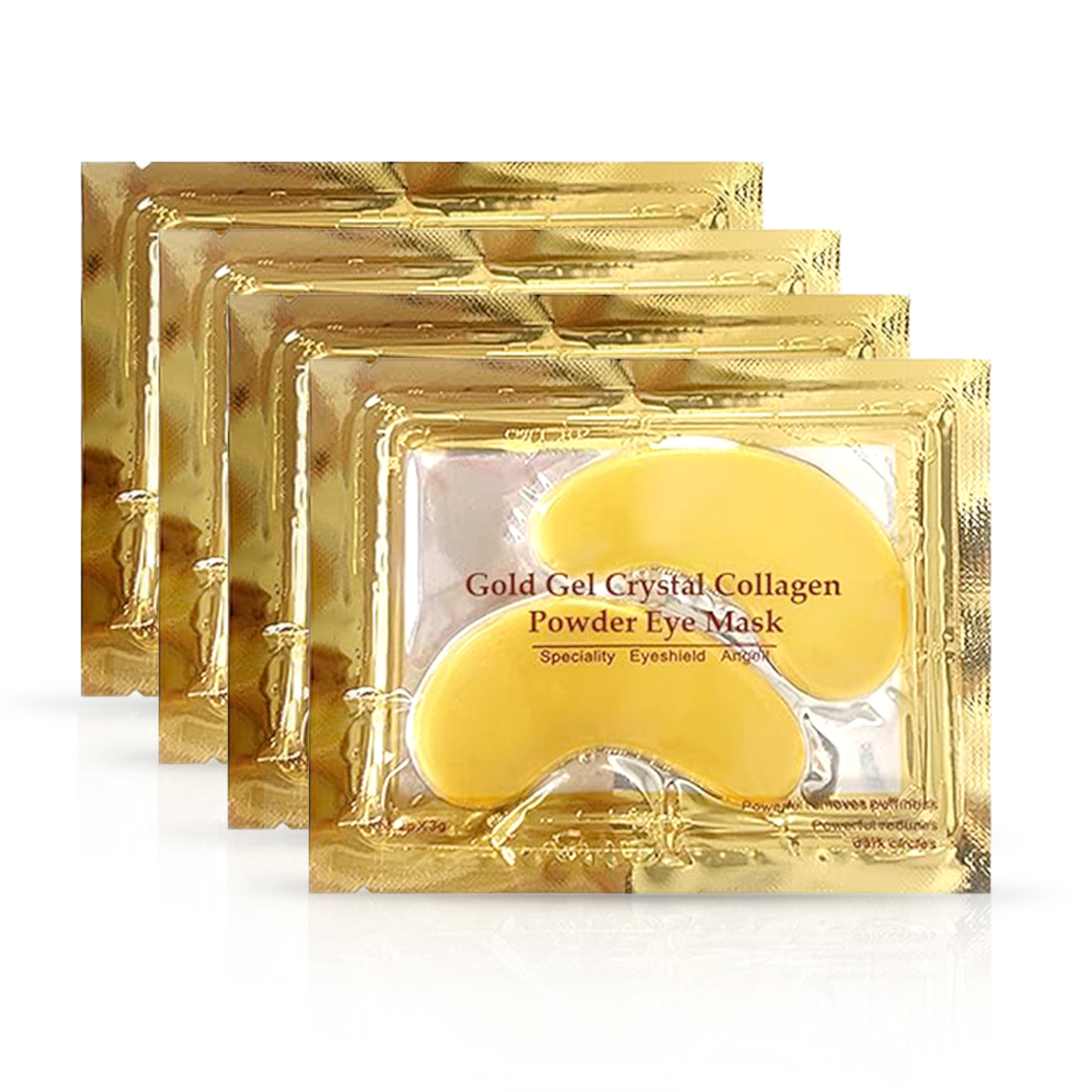 Gold Under Eye Mask - Hydrolyzed Collagen, Facial Mask, Moisturizing, Smooth, Suitable for night care, perfect gift