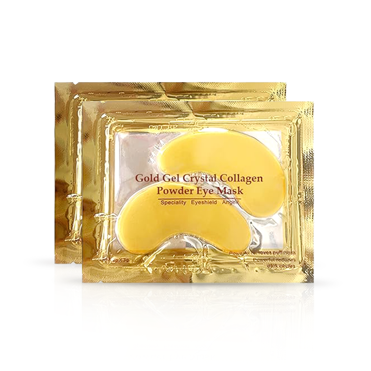 Gold Under Eye Mask - Hydrolyzed Collagen, Facial Mask, Moisturizing, Smooth, Suitable for night care, perfect gift