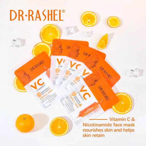 Dr Rashel VC Niacinamide Brightening Essence Mask - ShopNookk