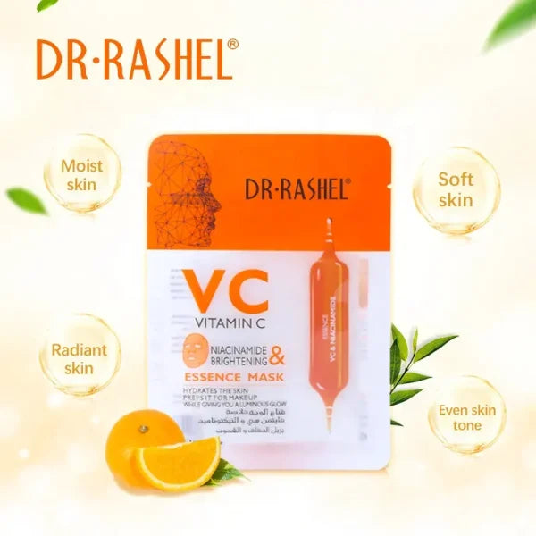 Dr Rashel VC Niacinamide Brightening Essence Mask - ShopNookk
