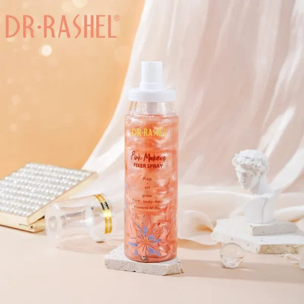 Dr Rashel Pink Makeup Fixer Spray 100ml - ShopNookk