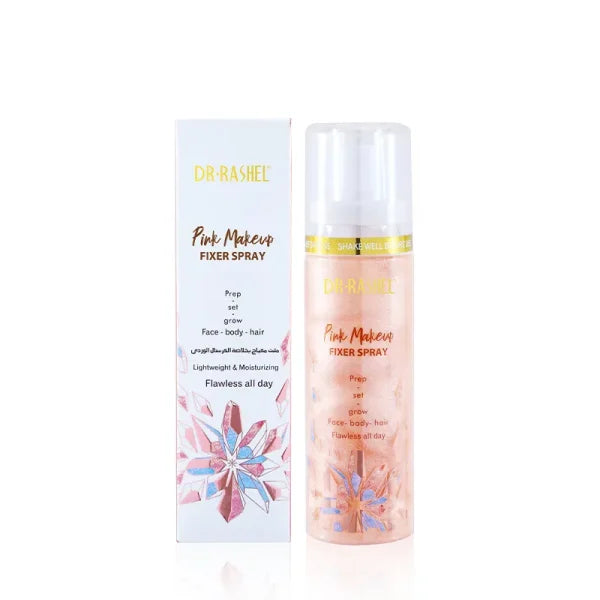 Dr Rashel Pink Makeup Fixer Spray 100ml - ShopNookk