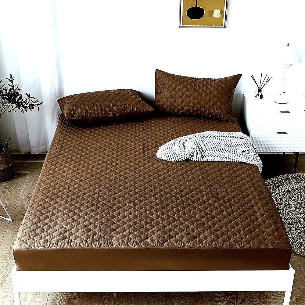 Quilted Waterproof Mattress Protector - ShopNookk