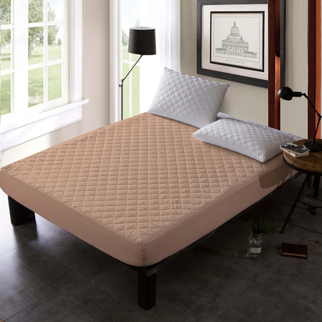 Quilted Waterproof Mattress Protector - ShopNookk