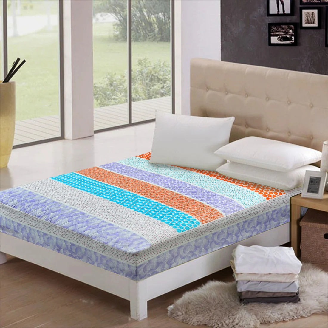 Quilted Waterproof Mattress Protector - ShopNookk
