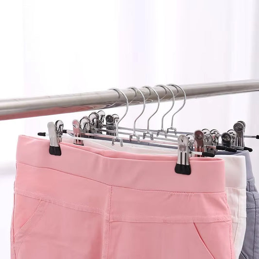 Durable Stainless Steel Clip Pants Hangers