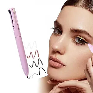 4 In 1 Makeup Pen Waterproof Eyebrow Pencil