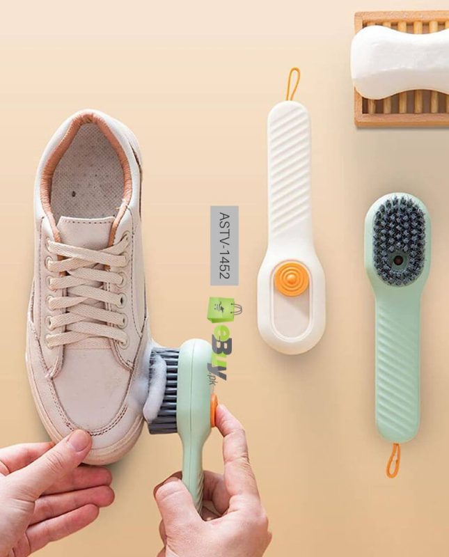 Multifunctional Soap Dispensing Cleaning Brush