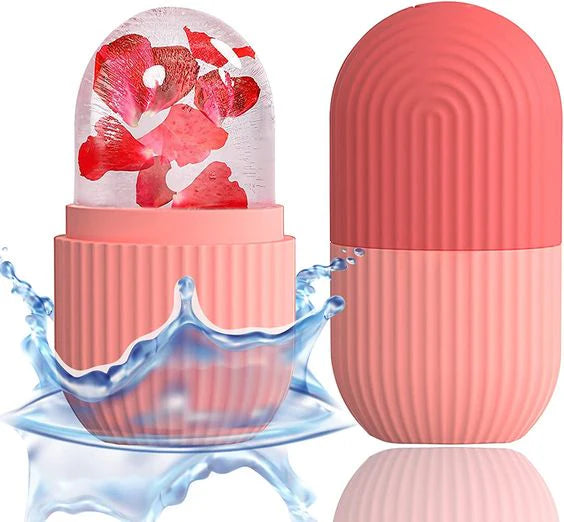 Silicon Ice Cube Face Roller For brighter & smooth skin