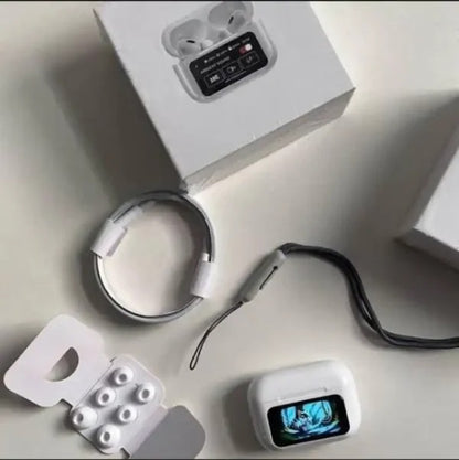 Touchscreen Display Airpods Pro 2 With LCD  Bluetooth